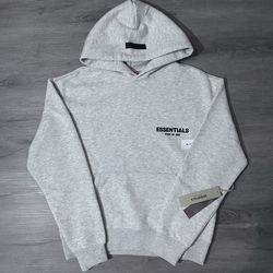 Light Oatmeal Essentials Hoodie
