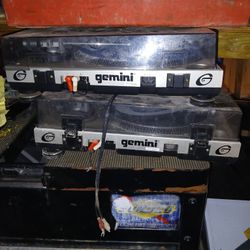Two Gemini Force Turntables