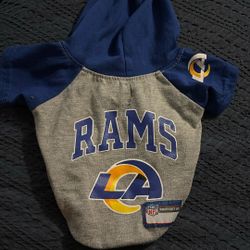 Small Rams Dog Hoodie