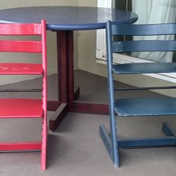 2 Tripp Trapp High Chairs + Huge Moving Sale