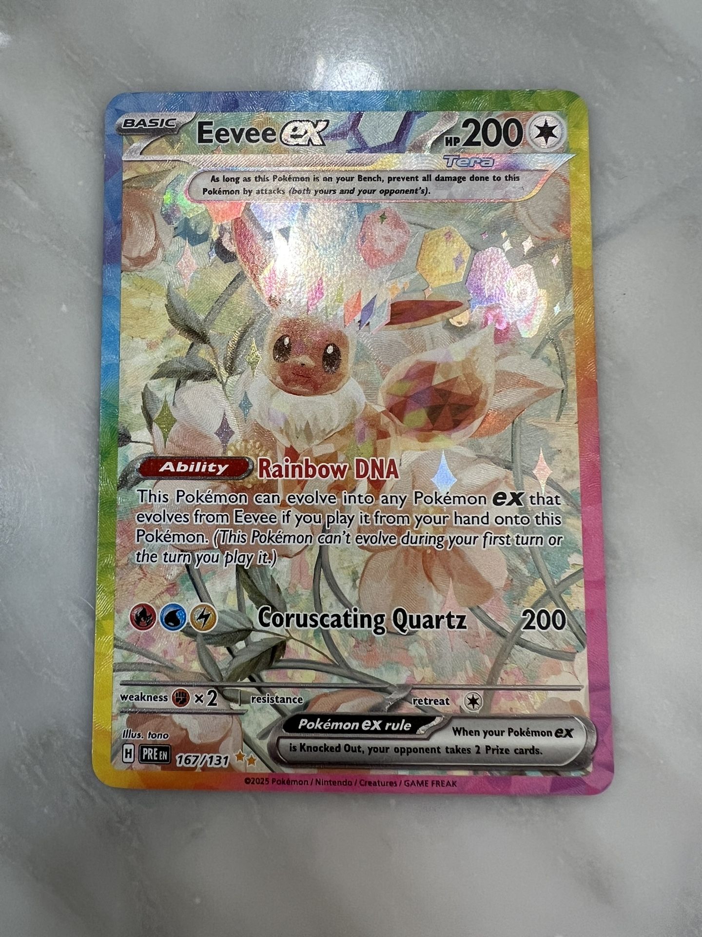 Eevee EX 167/131 SIR SV Prismatic Evolutions,New Products : American Fashion Style Bags On Sale