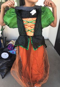 Girls Witch costume
