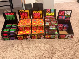 NeeDoh Stress Ball Toy Lot – 5 Display Boxes