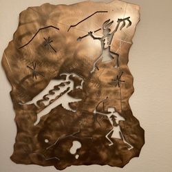 Petroglyph Metal Wall Art