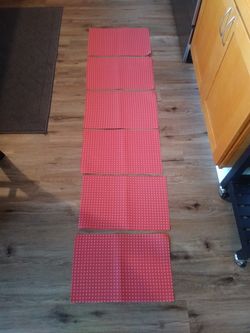 Vinyl Place mats set of 6