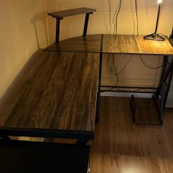 MOVING SALE!!! L Shaped Desk Home Office Desk