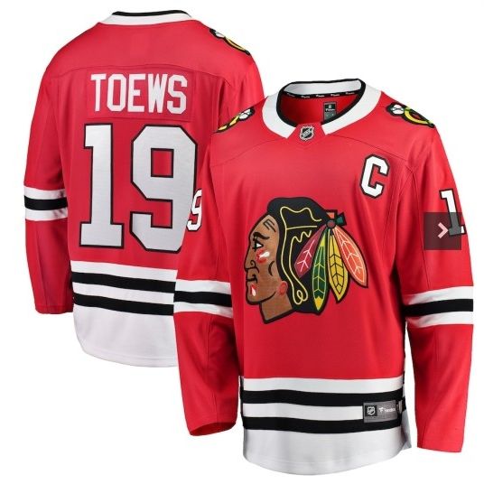 Brand New With The Tags Johnathan Toews XL Jersey
