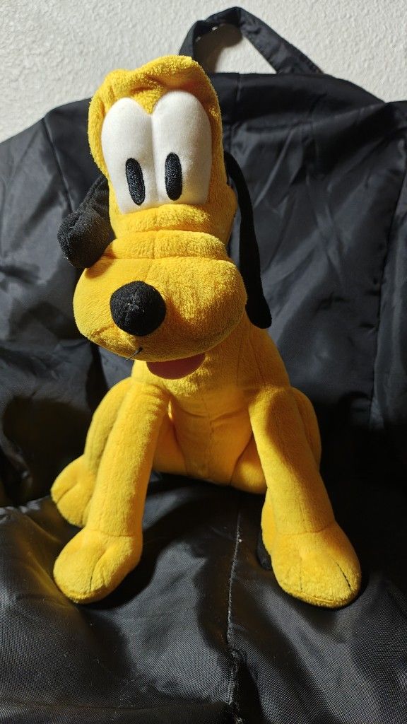 KOHL'S CARES 13" DISNEY PLUTO DOG PLUSH STUFFED ANIMAL TOY GUC