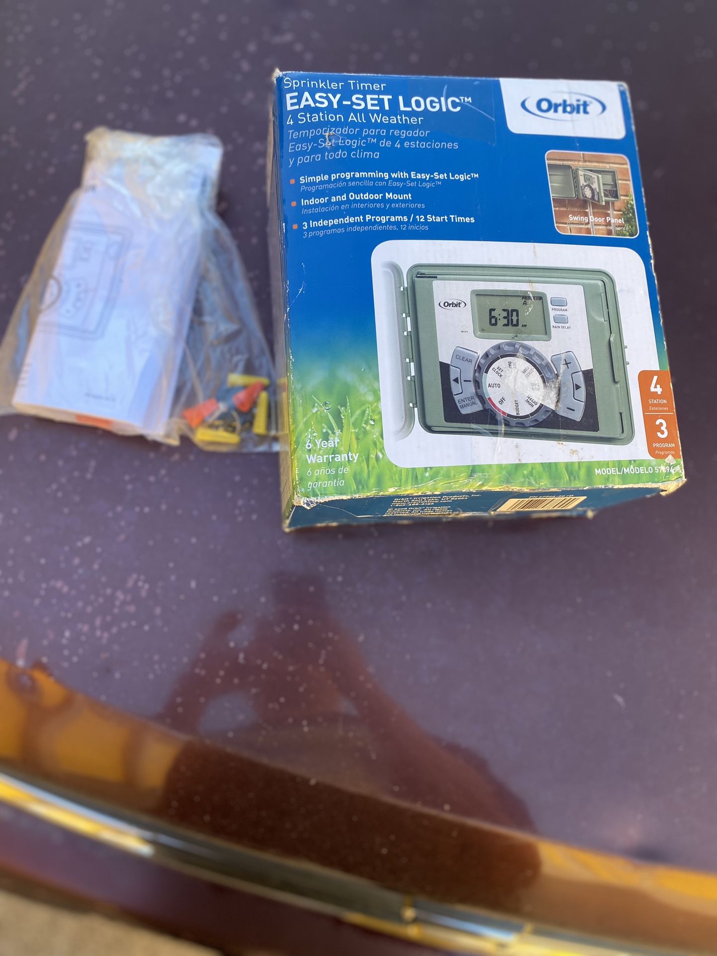 Orbit sprinkler timer 