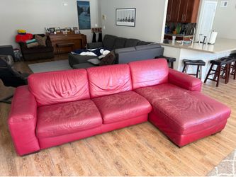 Free leather couch