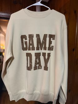Game Day Graphic Crewneck Sweatshirt