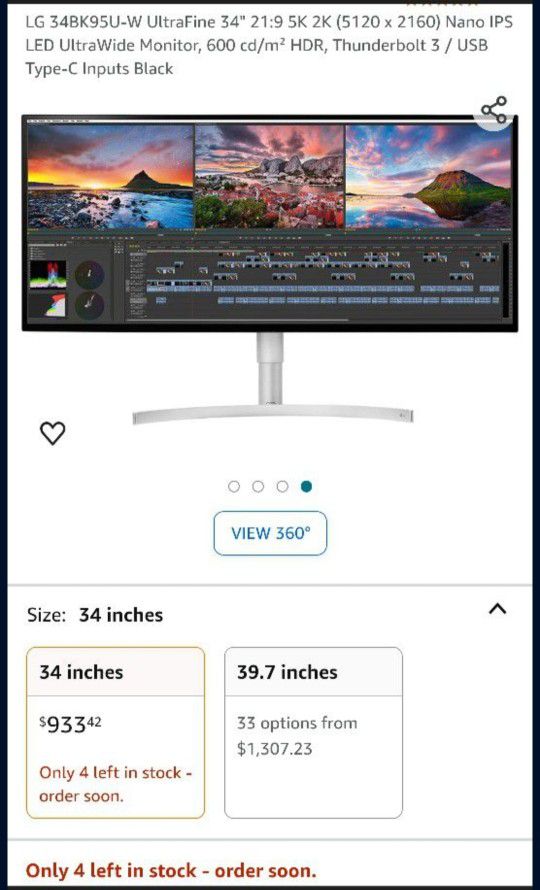 LG 5K Monitor 