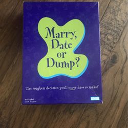 Marry Date Or Dump?
