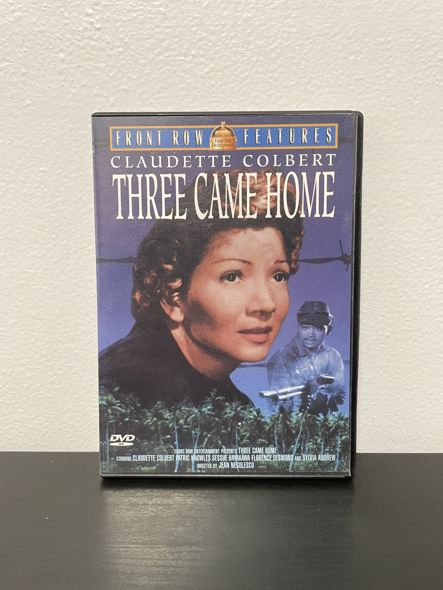 Three Came Home DVD Movie Claudette Colbert WWII Drama 1950
