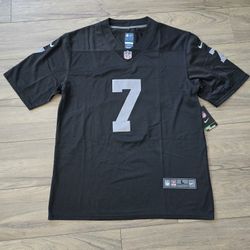 Men’s Las Vegas Raiders Geno Smith Stitched Black Jersey, S To 3Xl 