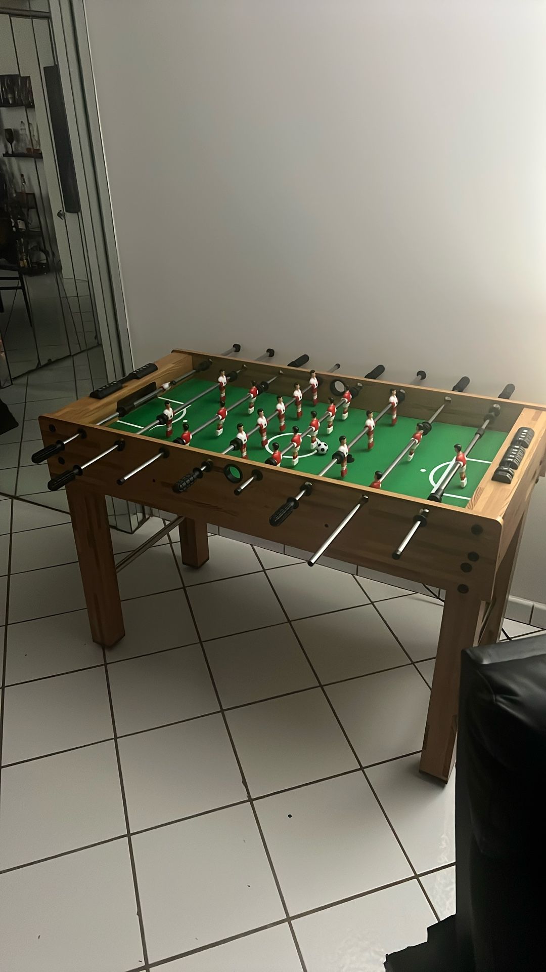 Futbolito !!! Foosball Table, Table Soccer Set with 2 Footballs