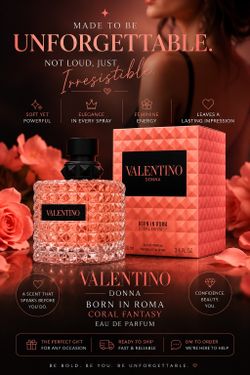 Valentino Donna Born In Roma Coral Fantasy ✨ | Made To Be Unforgettable