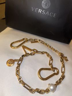 Medusa-Plaque Detail Key Ring