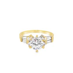 10k Yellow Gold Engagement Ring