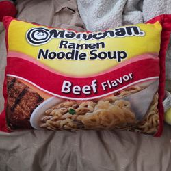 Maruchan pillow