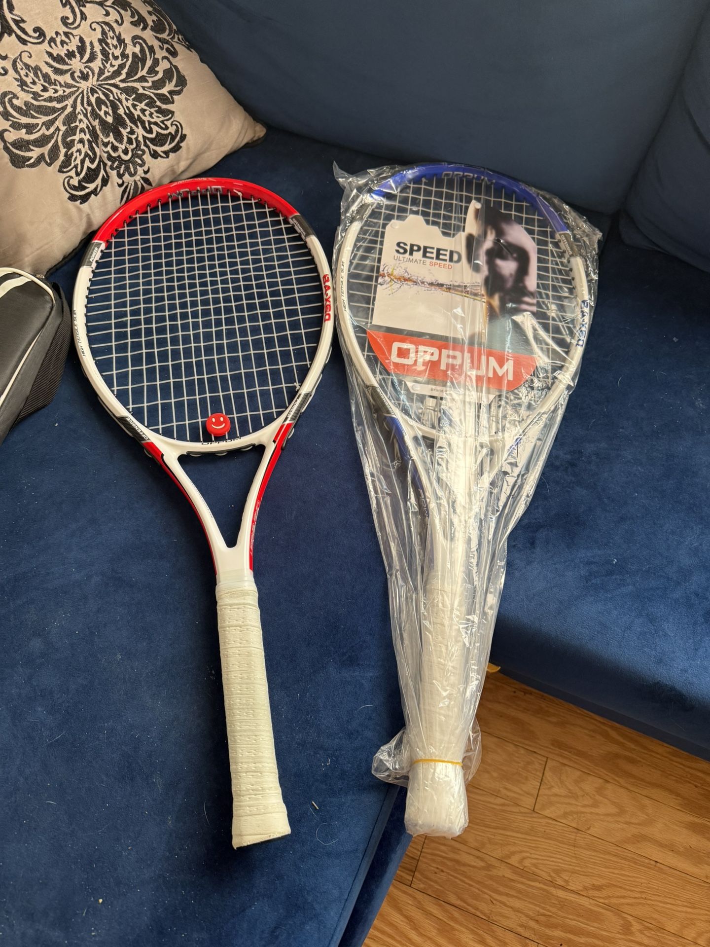 tennis rackets