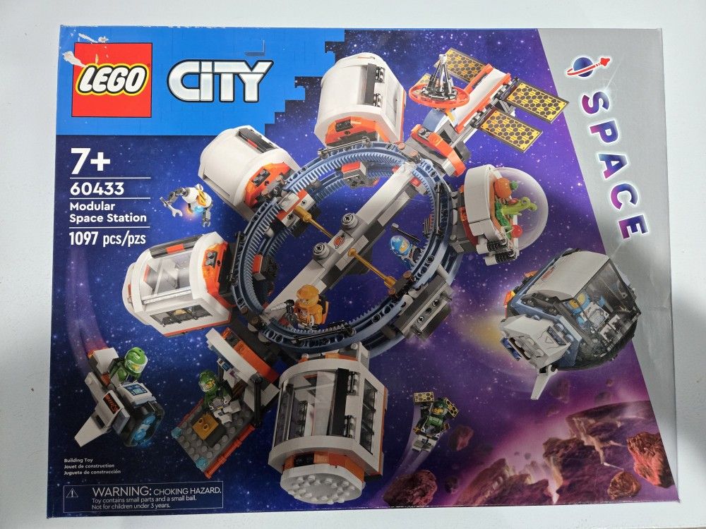 NEW LEGO CITY MODULAR SPACE STATION 60433