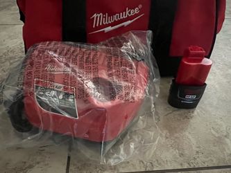 Milwaukee m12 battery and charger $70 obo