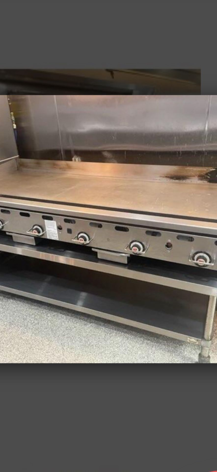 6 ft heavy duty grill 