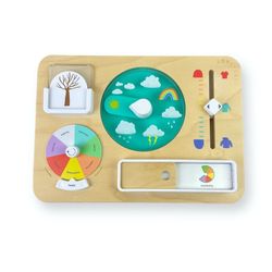Lovevery Wooden Weather Learning Board
