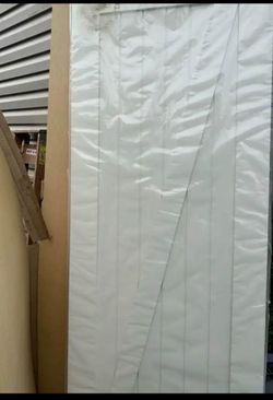 Brand New White Barn Door 