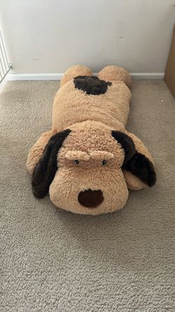 Giant Plush Dog Stuffed Animal Jumbo 52” - $30 OBO