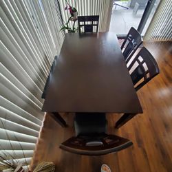 Dinning Table Set For 6, Mesa De Comedor Para 6