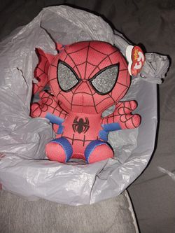 Ty Spiderman Plush