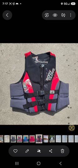 (3) Life jackets XL - universal, $30 each, see 2 pics