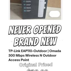 TP-Link EAP110-Outdoor Omada  300 Mbps Wireless Outdoor Access Point