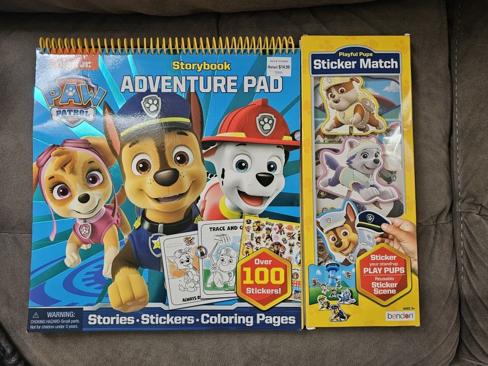 Giant Paw Patrol Coloring Book