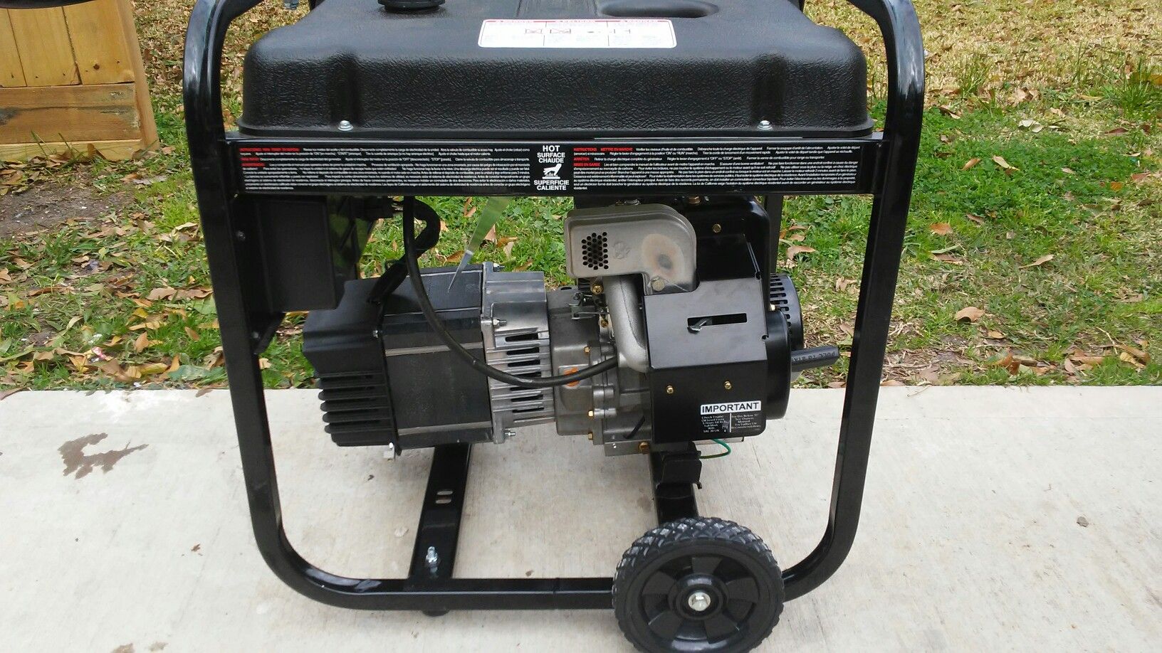 New Coleman powermate 5000 watts maxa ER plus portable Electric power
