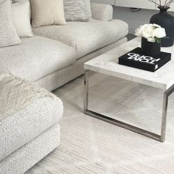Marble Coffee Table , Console Entry Way Table 