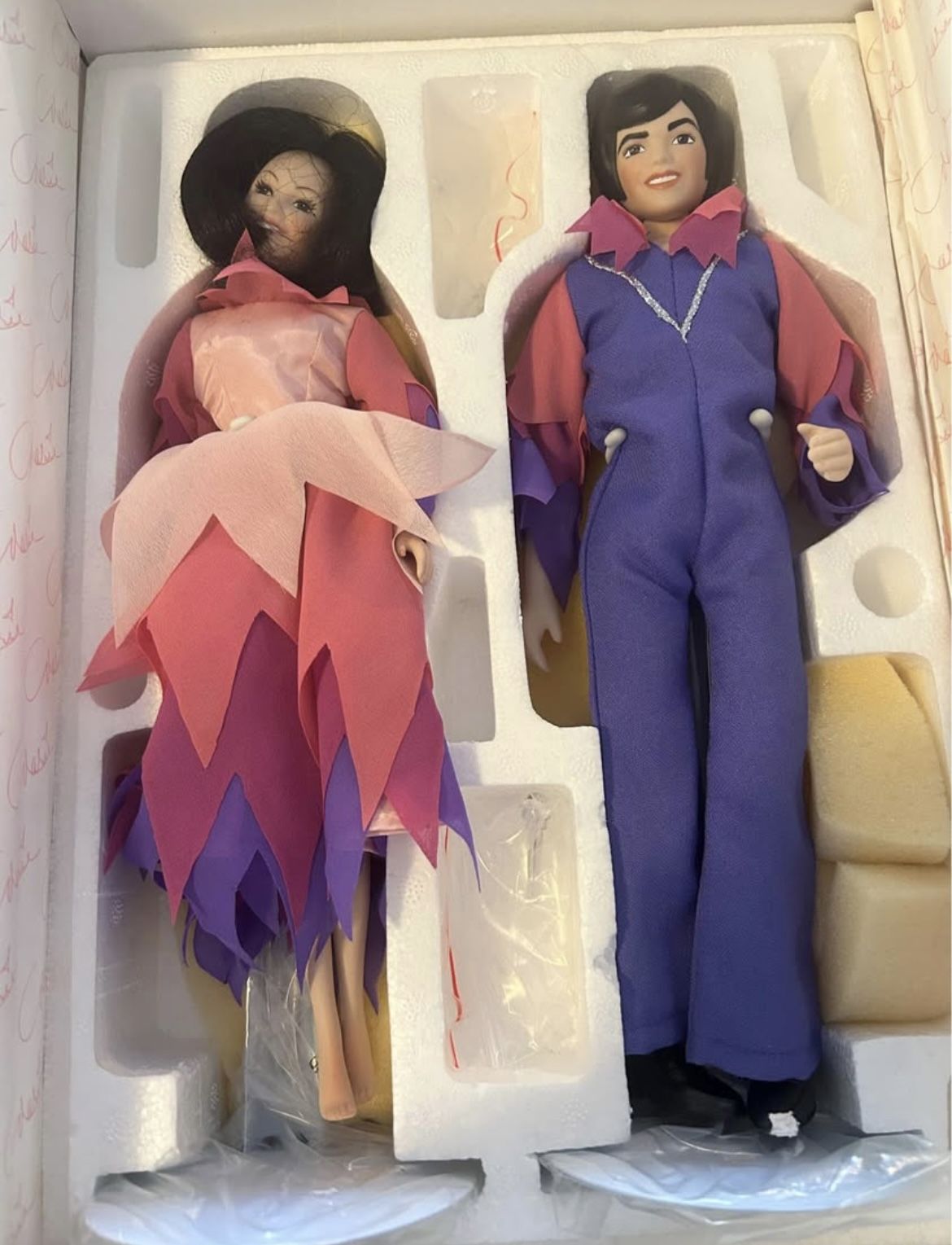 Donny And Marie Osmond Doll Set