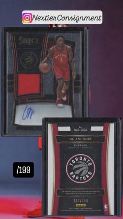 OG Anunoby Toronto Raptors/NY Knicks RPA Select Rookie Auto /199