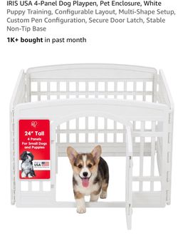 Dog play pen and Gate
