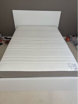 IKEA Full Bed set (mattress and frame)