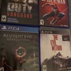 3 PS4 n 1 PS3 Game Cod Vanguard, RER2, Lego City Undercover