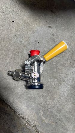 NEW Taprite Sankey D Keg Coupler – Yellow Lever Handle / Brewery / Home Brewing
