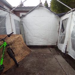 10x20 Tent Garage Frame Free