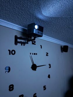 Projector with screen