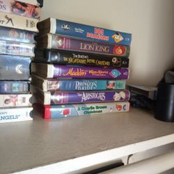 VHS Videos & VHS Player 