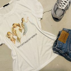 Angel graphic T-shirt c