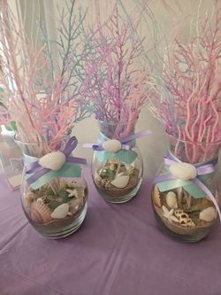 Ocean theme Centerpieces