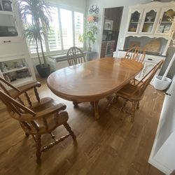Oak Dining Room Set